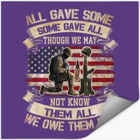All-gave-some,-some-gave-all-veterans Stickers