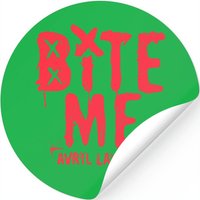 Avril Lavigne Bite Me 2022 Tour Stickers Collection — Autocollants et stickers