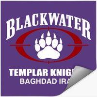 Blackwater Iraq Templar Knights Stickers — Stickers & Decals
