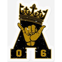 Alpha Fraternity Phi Men's Alpha Frat 1906 Black G Stickers