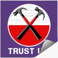 Roger Waters Trust Us Stickers