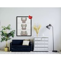 Kaws Minimalist Poster - Kaws Photo Art Poster — Affiches et impressions