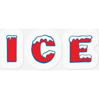 Ice - Ice - Stickers — Autocollants et stickers