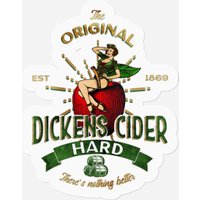 The Original Hard Dickens Cider - Dickens Cider - Stickers
