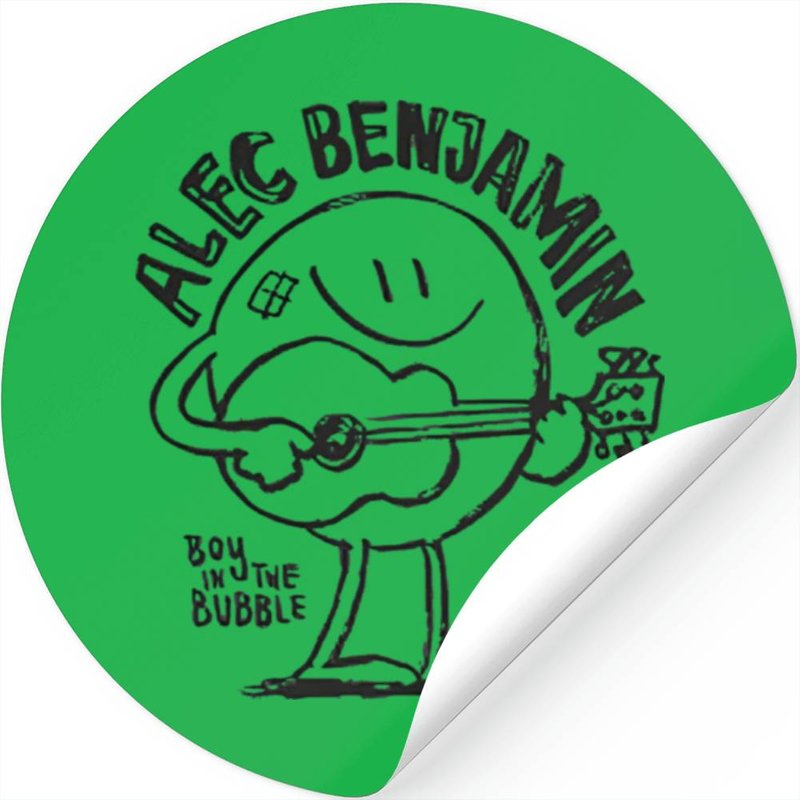 Alec Benjamin Merch Stickers — Stickers & Decals