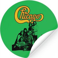Chicago Stickers, Chicago Band Vintage Stickers
