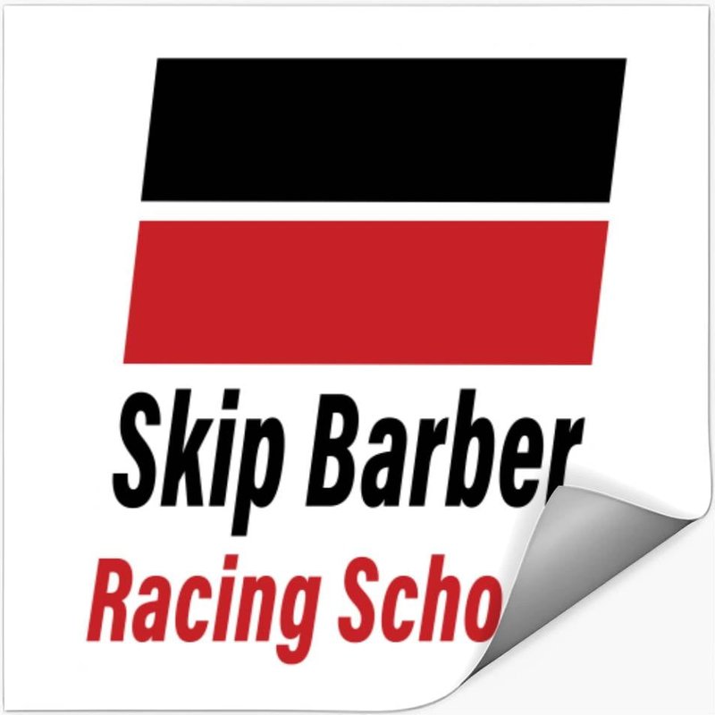 Skip Barber Racing School Stickers — Autocollants et stickers