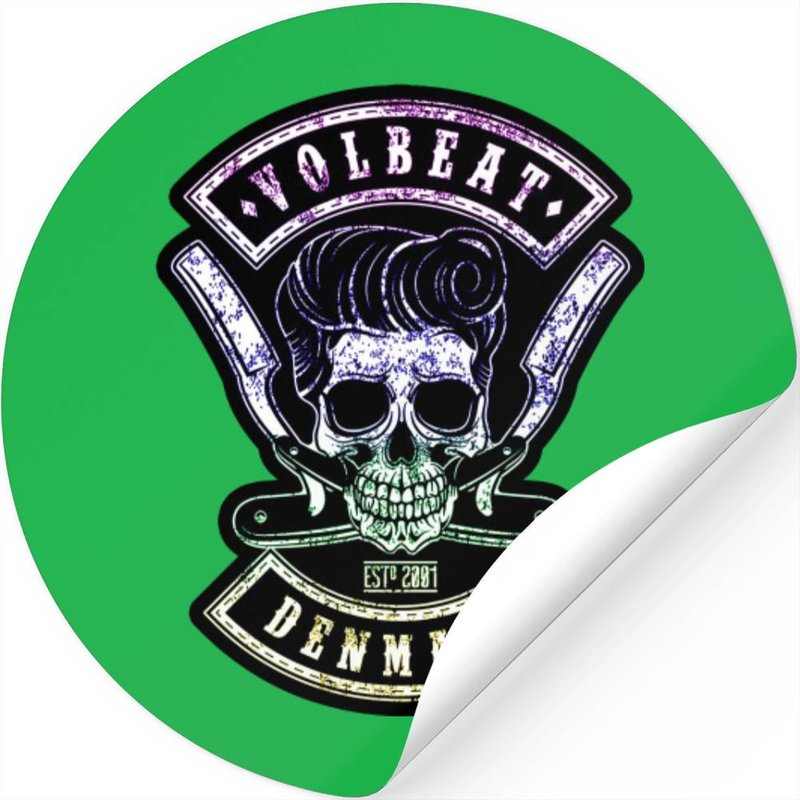 Volbeat Band Art Classic Stickers — Autocollants et stickers