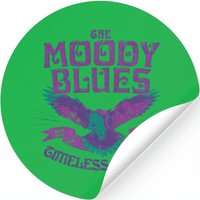 The Moody Blues Unisex Stickers: Timeless Flight