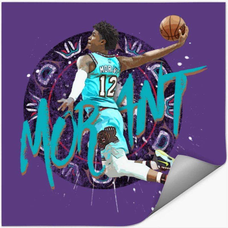Ja Morant - Ja Morant - Stickers — Stickers & Decals
