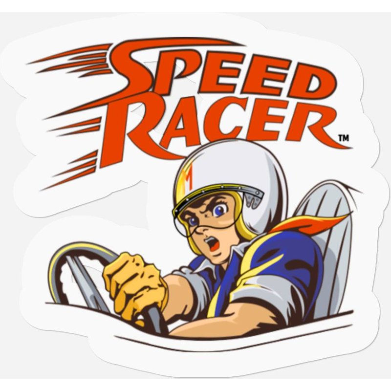 Unisex Speed Racer Stickers — Stickers & Decals