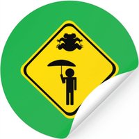 Drop Bear Warning Sign Stickers — Autocollants et stickers