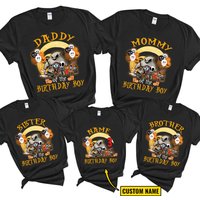 Nightmare Before Christmas Halloween Shirt, Halloween Birthday Matching Family Shirt