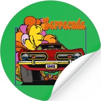 1968 Plymouth Barracuda Car T Stickers