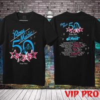 Roxy Music Announce 50th Anniversary Tour 2022 T-shirt — Mens T Shirts