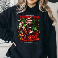 Terrifier Man Of The Hour Sweatshirt, Scary Movie Sweatshirt — Sweats à capuche pour hommes