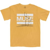 Muse Unisex T-shirt: Origin Of Symmetry (dip-dye)
