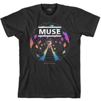Muse Unisex T-shirt: Resistance Moon — T-shirts pour hommes