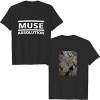 Vintage 00s Muse Alternative Rock Band Album Absolution Tour T-shirt — T-shirts pour hommes