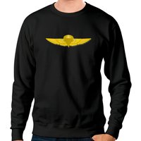 Navy Marine Corp Gold Parachute Jump Wings - Jump Wings - Sweatshirts — Sweats à capuche pour hommes
