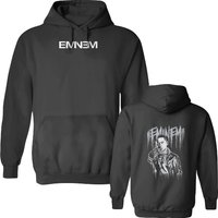 Eminem Hoodie Sweatshirt For Men Women Eminem Pullover Rapper — Sweats à capuche pour hommes