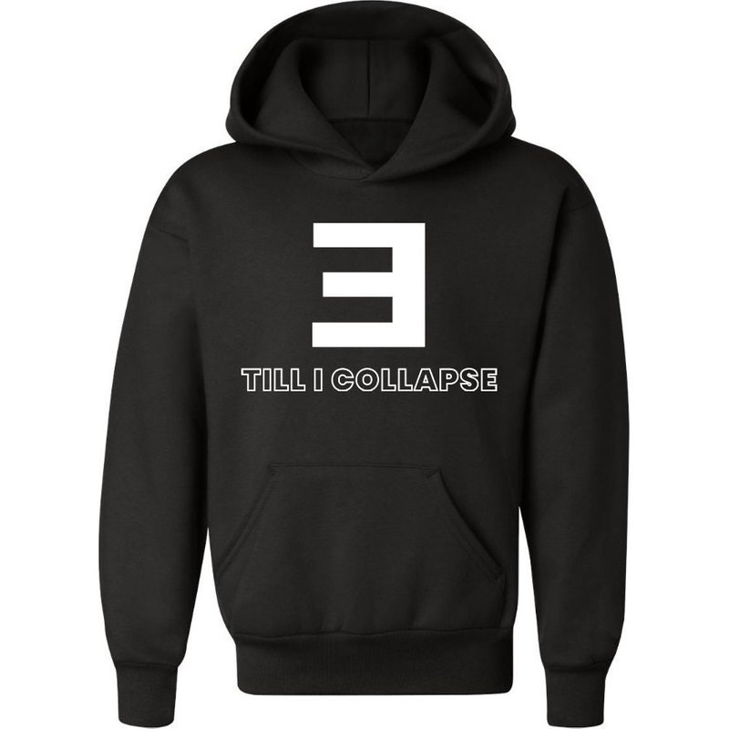 Eminem Till I Collapse Youth Hoodie Pullover — Sweats à capuche pour hommes