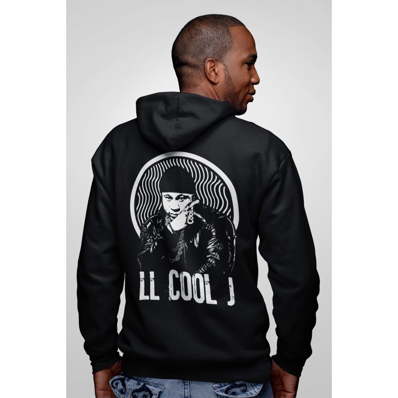 Ll Cool J Old School Hip Hop Hoodie 90s Rap Sweatshirt Rapper — Sweats à capuche pour hommes