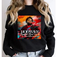 Rod Wave Sweatshirt, Rod Wave Beautiful Mind Tour Sweatshirt