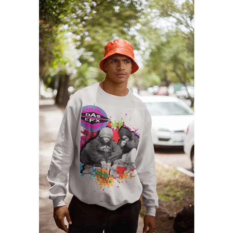 Das Efx Old School Hip Hop Sweatshirt Sweatshirt Jumper 90s Rap — Sweats à capuche pour hommes