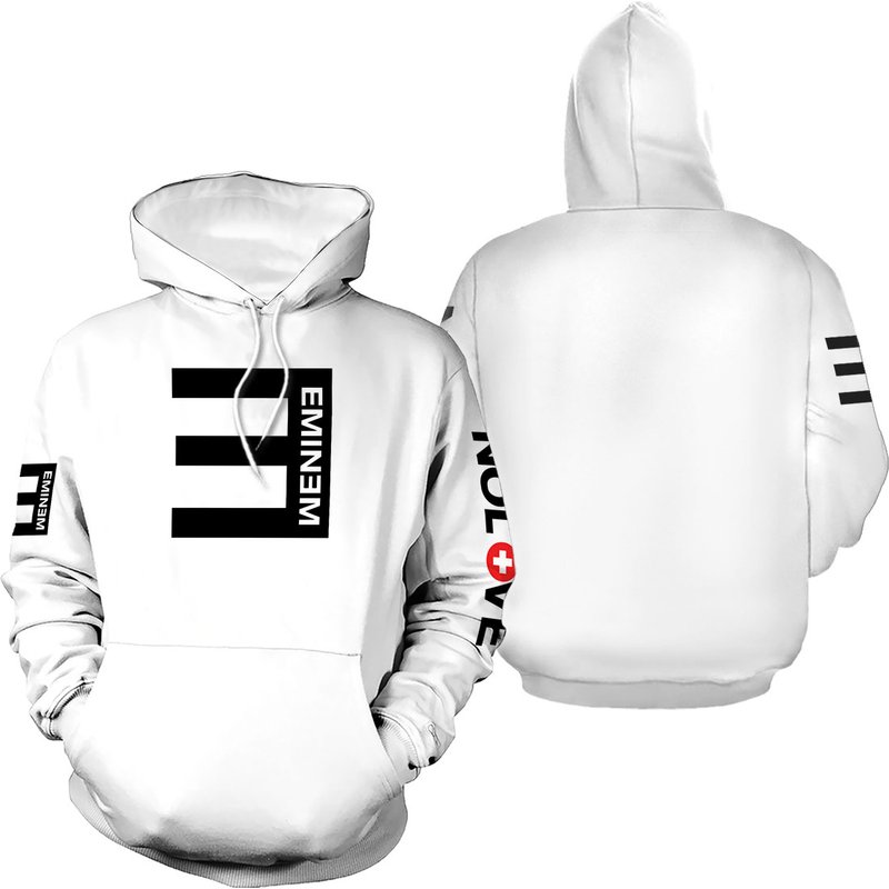 Eminem Hoodie Sweatshirt For Men Women Eminem Rapper — Sweats à capuche pour hommes