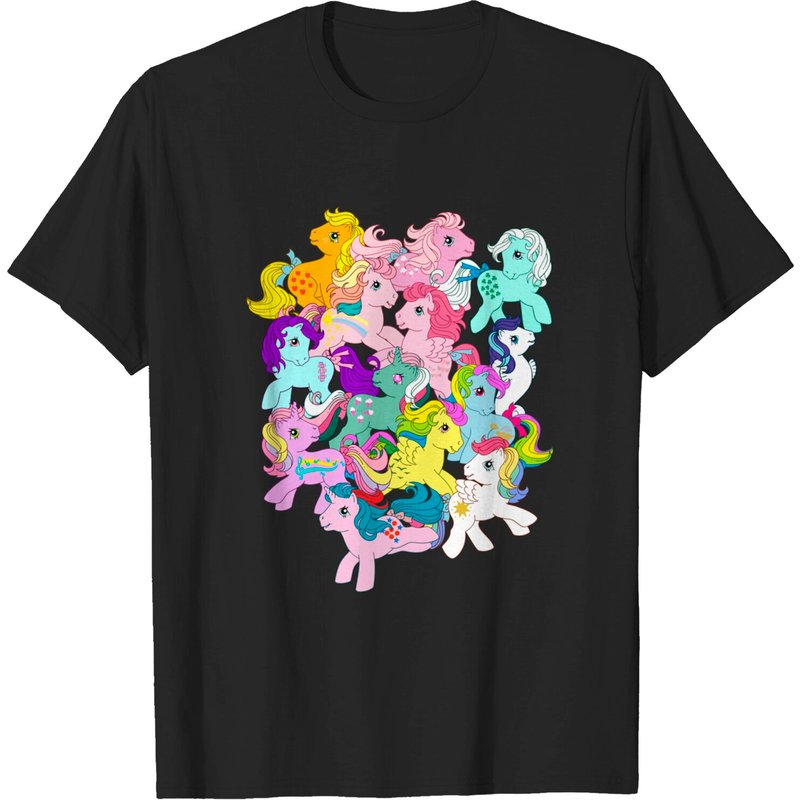 My Little Pony Pattern T-shirt