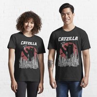 Catzilla Vintage T-shirt — Mens T Shirts