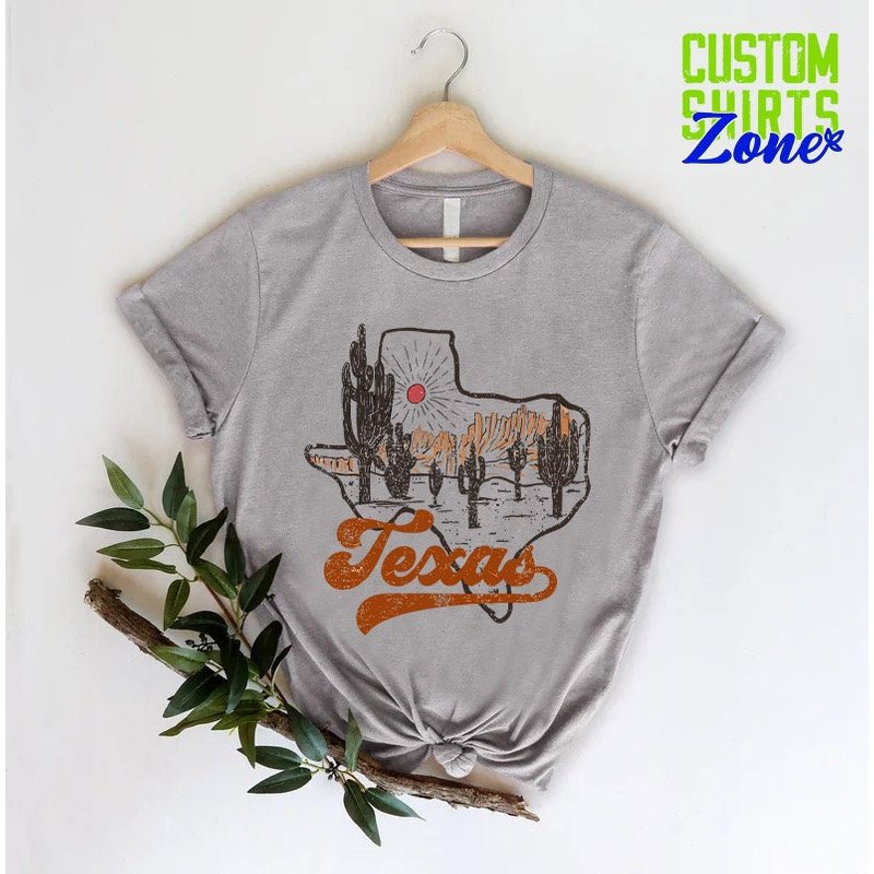 Vintage Texas Shirt, Desert Graphic Tee