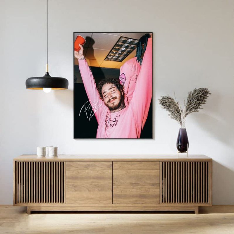 Post Malone Poster, Twelve Carat Tour 2022 Poster, Post Malone Home Decor — Affiches et impressions