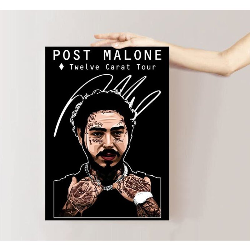 Post Malone Twelve Carat Tour Poster — Affiches et impressions