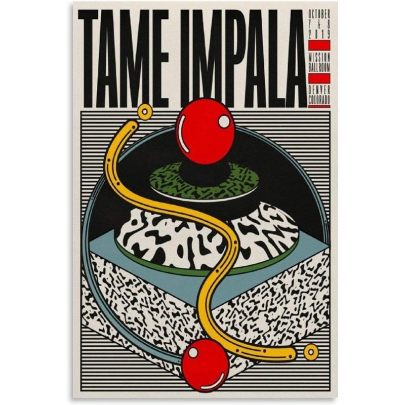 Tame Impala Album Cover Poster, Tame Impala Poster — Affiches et impressions