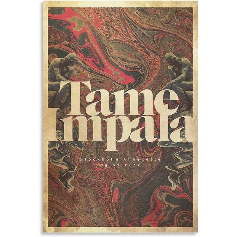 Tame Impala Poster, Bedroom Decor — Affiches et impressions