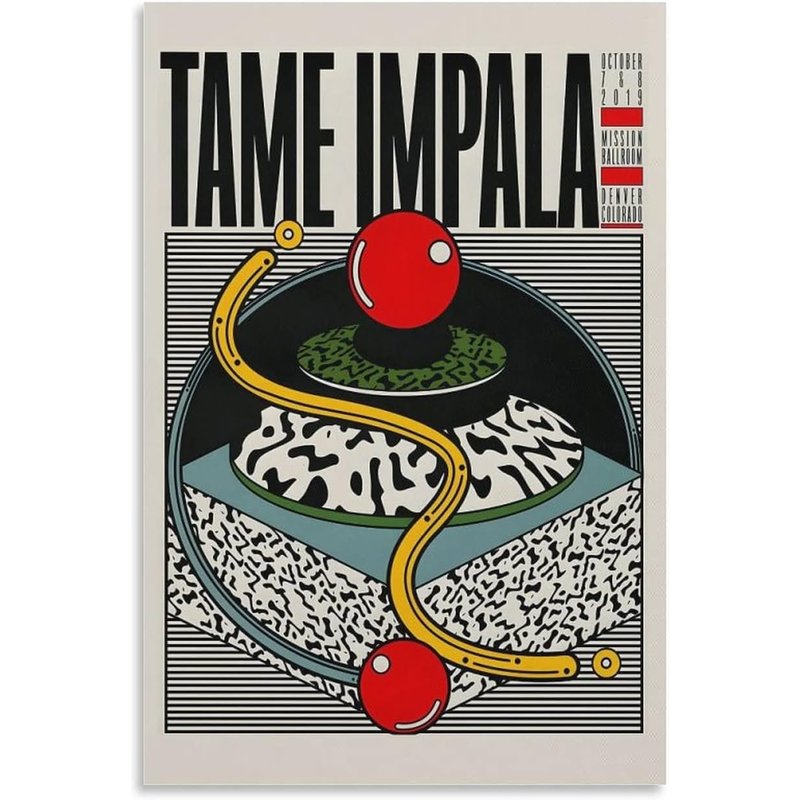 Tame Impala Poster, Bedroom Decor — Affiches et impressions