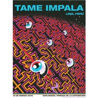 Tame Impala Poster, Currents Album Cover Poster, Gift For Fans