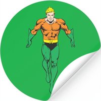 Aquaman Runs Stickers