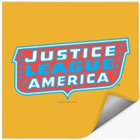 Justice League Of America Logo Stickers