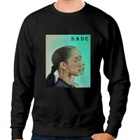 Sade Adu Singer Sweatshirts Music Concert Vintage Black Sweatshirts — Sweats à capuche pour hommes