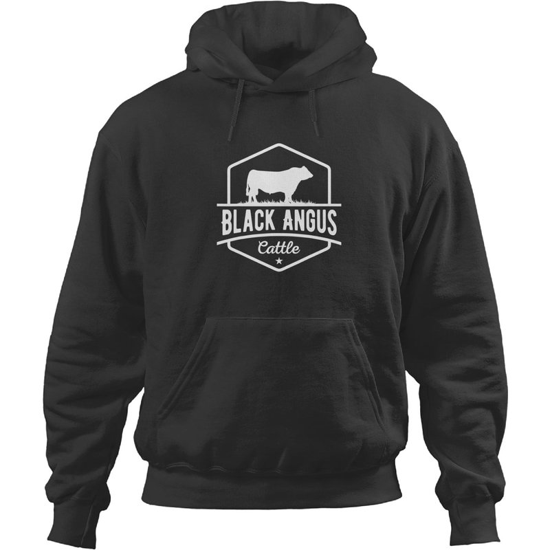 Cow Farmer - Black Angus Cattle Hoodies