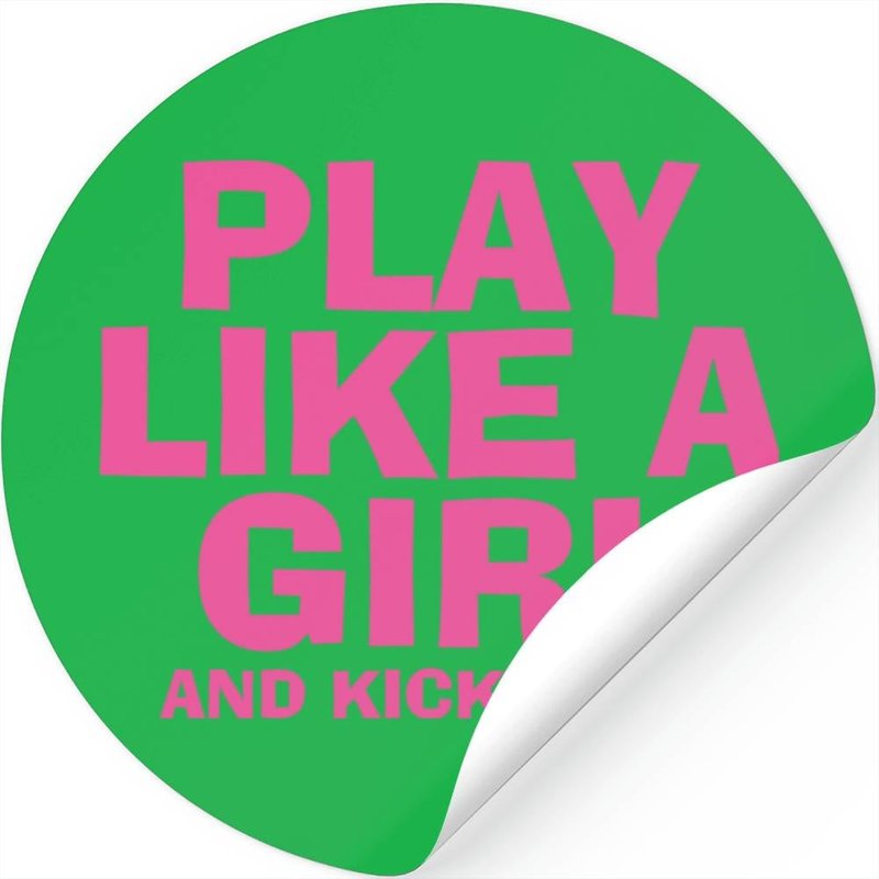 Play Like A Girl S Stickers — Stickers & Decals
