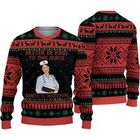 3d Nurse Ugly Christmas Sweaters