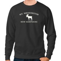 Mt. Washington New Hampshire Moose Pullover Sweatshirts — Sweats à capuche pour hommes