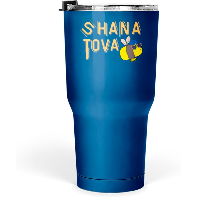 Shana Tova Bee Funny Jewish Rosh Hashanah Tumblers 30 Oz — Tasses et gobelets