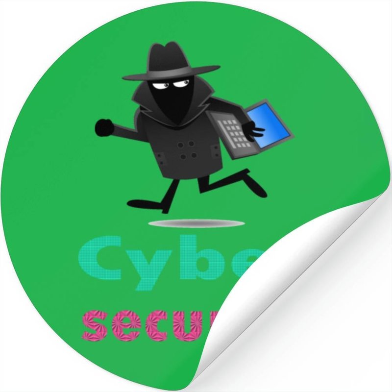 Cybersecurity Stickers — Autocollants et stickers