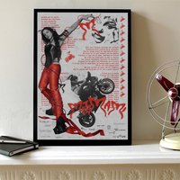 Motomami Tour Rosalia Concert Vintage Poster, Vintage Rosalia Motomami World Tour 2022 Poster