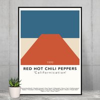 Red Hot Chili Peppers World Tour 2022 Poster — Affiches et impressions